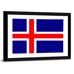 Flag Of Iceland Wall Art