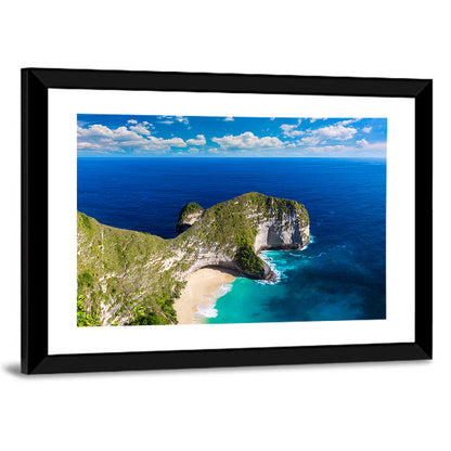 Kelingking Beach In Bali Indonesia Wall Art