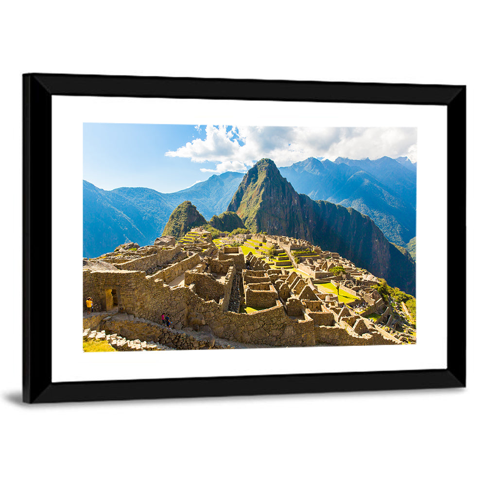 Terraced Ruins of Machu Picchu Wall Art