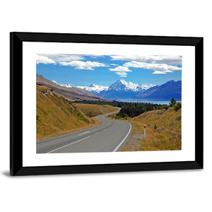 Path Towards Mount Cook Wall Art