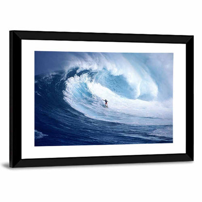 Wave Surfing Wall Art