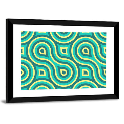 Retro Seamless Pattern Wall Art