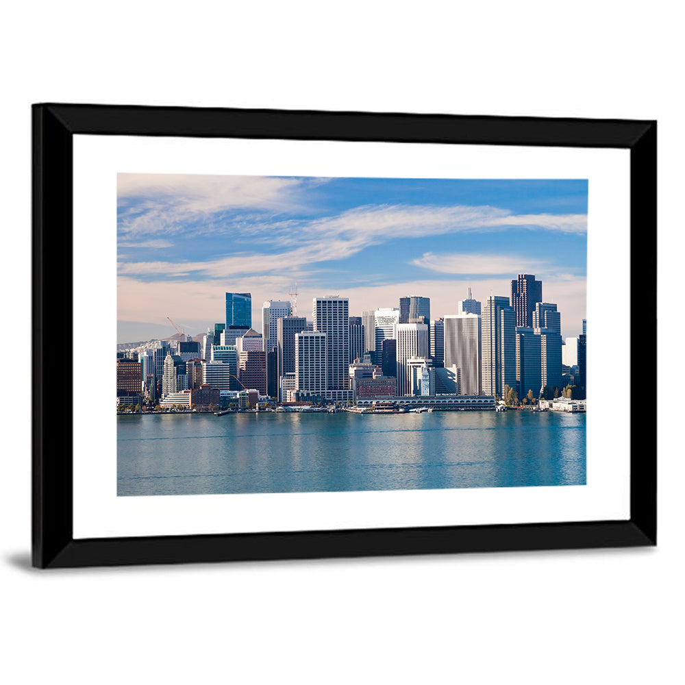 San Francisco City Downtown Wall Art