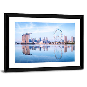 Singapore Skyline Wall Art