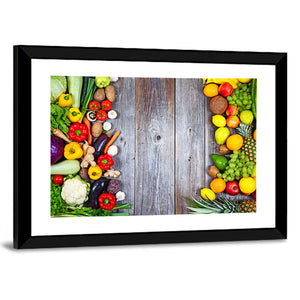 Fresh Vegetables & Fruit Wall Art