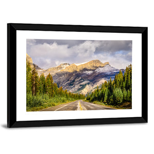 Road On Icefields Parkway Wall Art