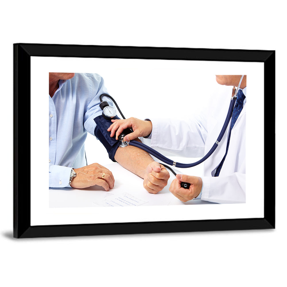 Measuring Blood Pressure Wall Art