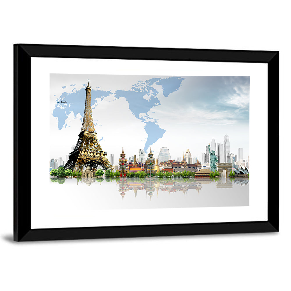 Travel The World Wall Art