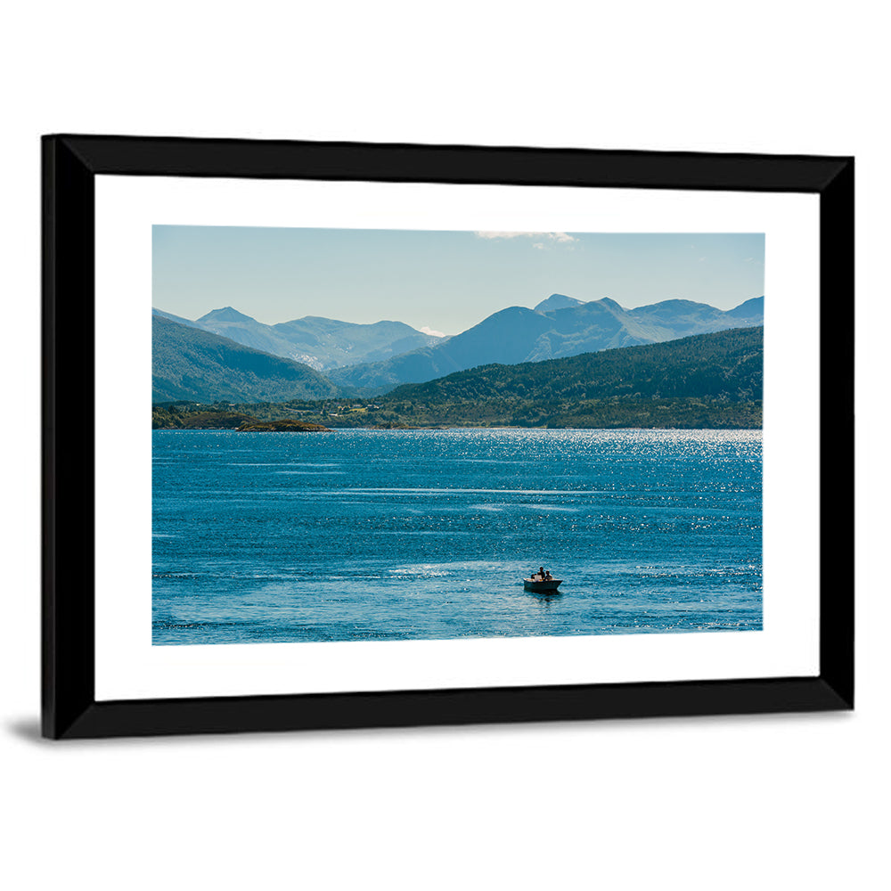 Atlantic View in Norway Wall Art