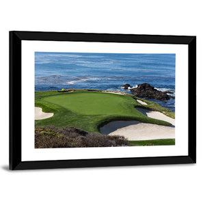 Golf Field At Pebble Beach Wall Art