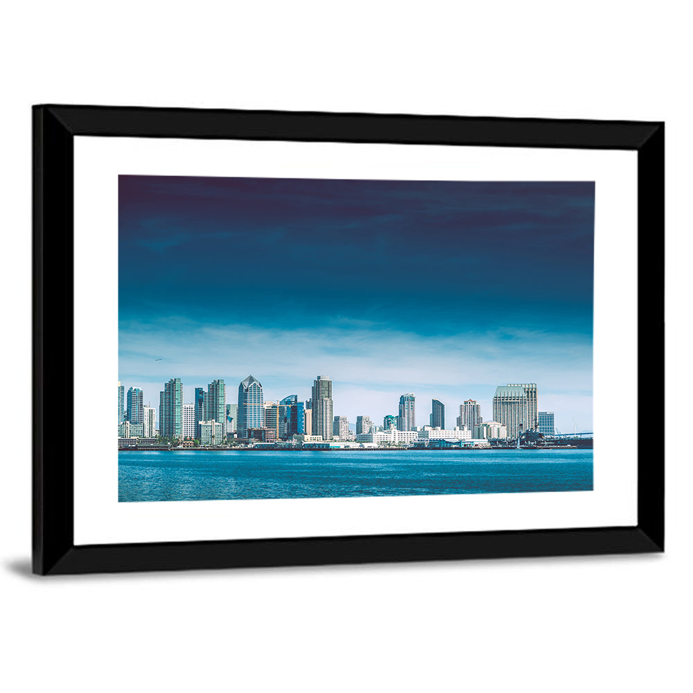 San Diego Bay Skyline Wall Art