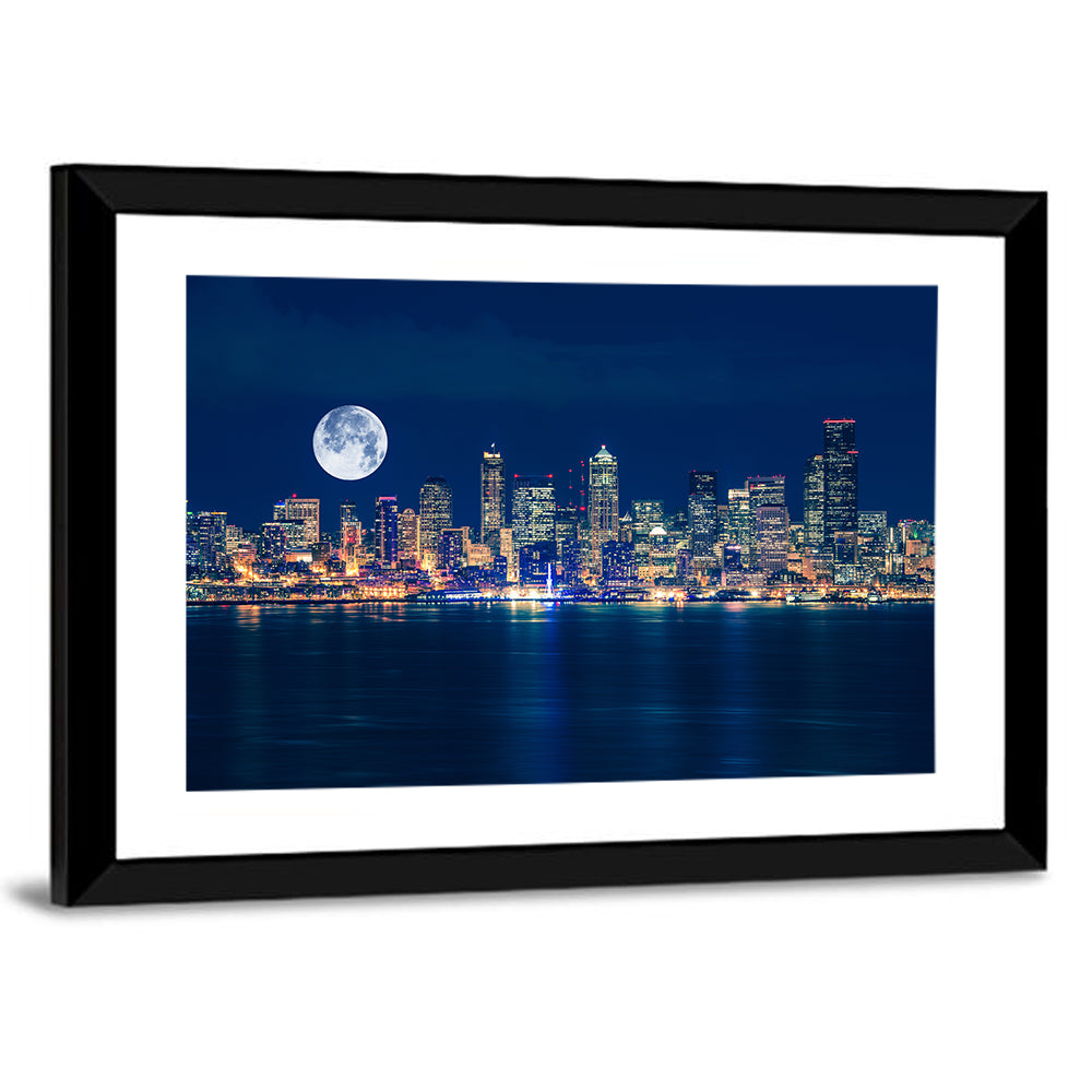 Seattle Skyline Wall Art