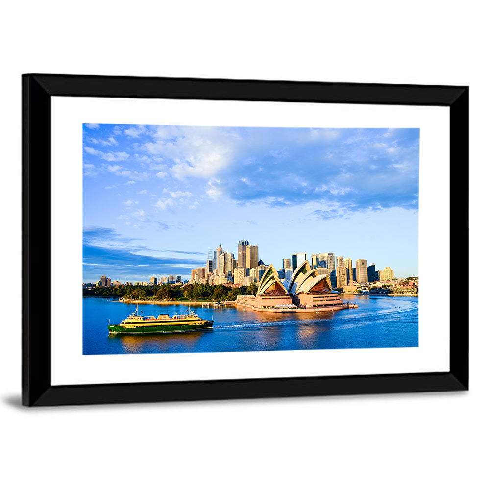 Sydney Opera House Harbor View Wall Art