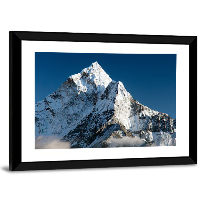 Mount Ama Dablam Wall Art as a framed print