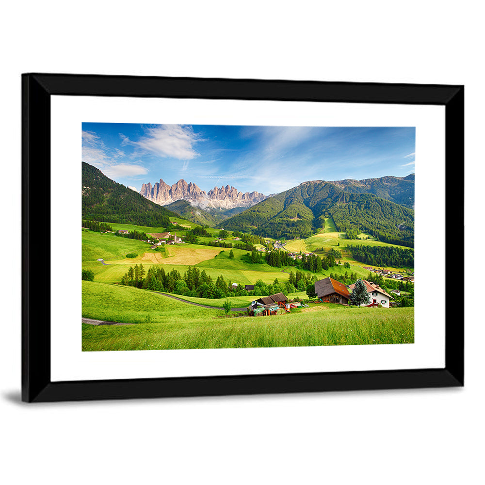 Val Di Funes, Dolomites Wall Art