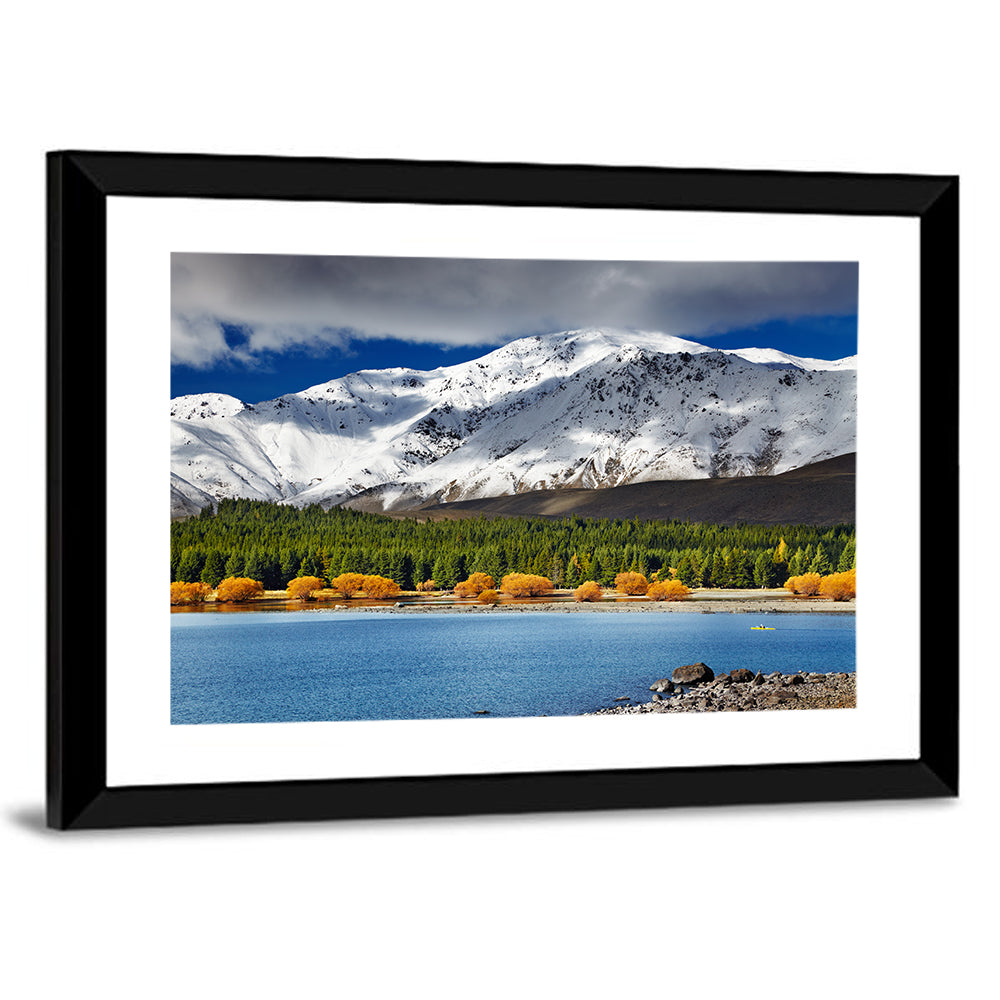 Lake Tekapo In New Zealand Wall Art