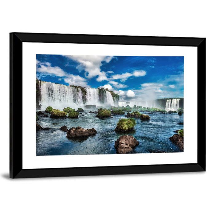 Iguazu Falls, Foz Do Iguaçu Wall Art as a framed print
