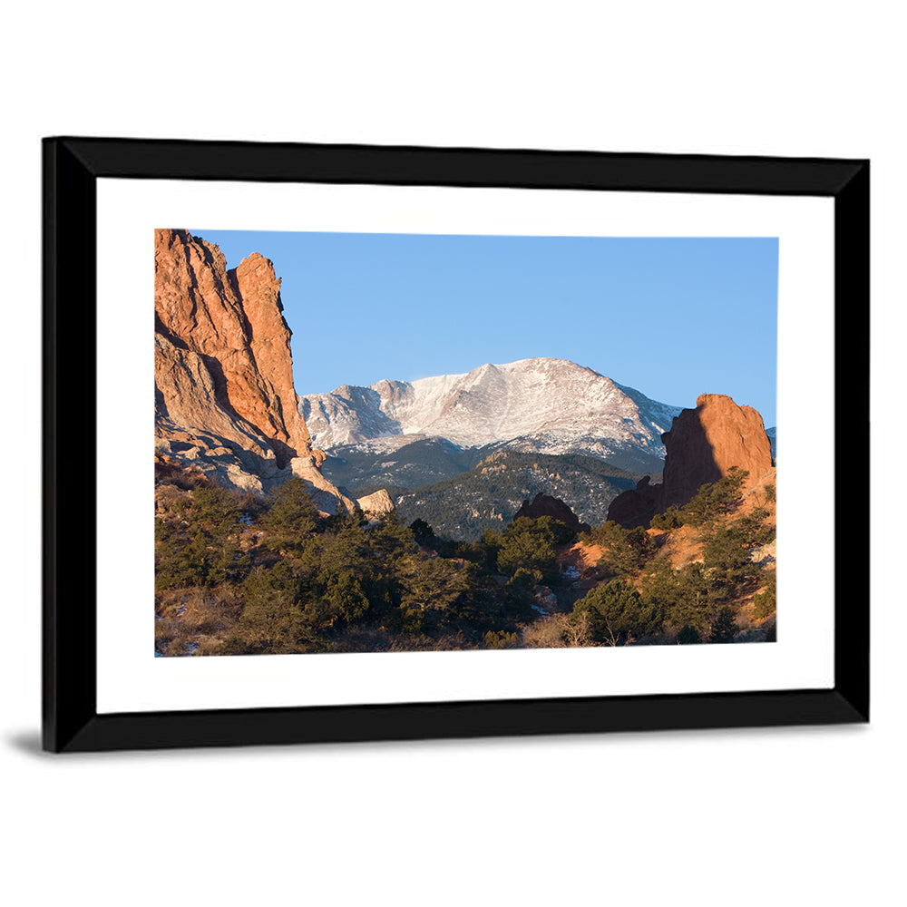 Pikes Peak Sunrise, Garden of the Gods Wall Art