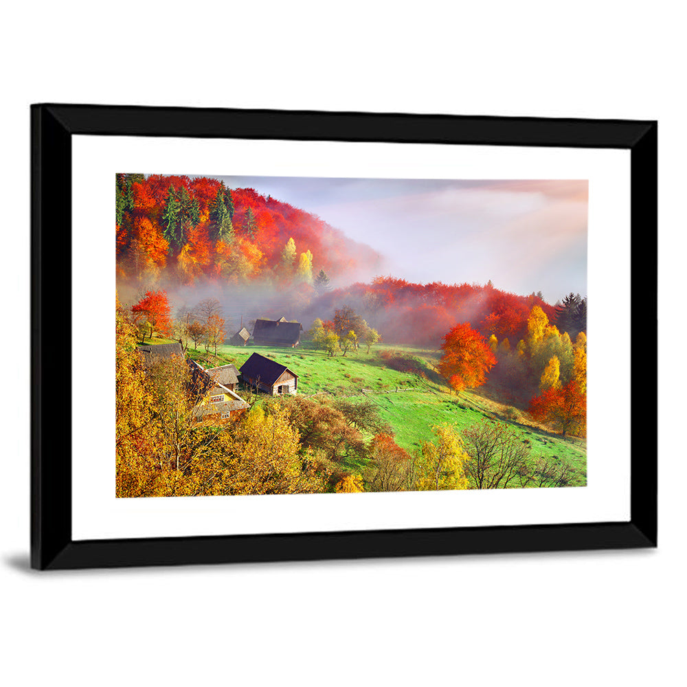 Carpathian Mountains Landscape Wall Art