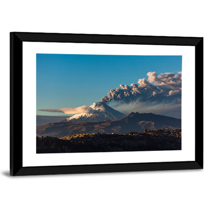 Cotopaxi Volcano Eruption Ecuador Wall Art