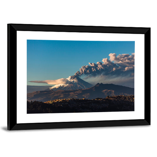 Cotopaxi Volcano Eruption Ecuador Wall Art