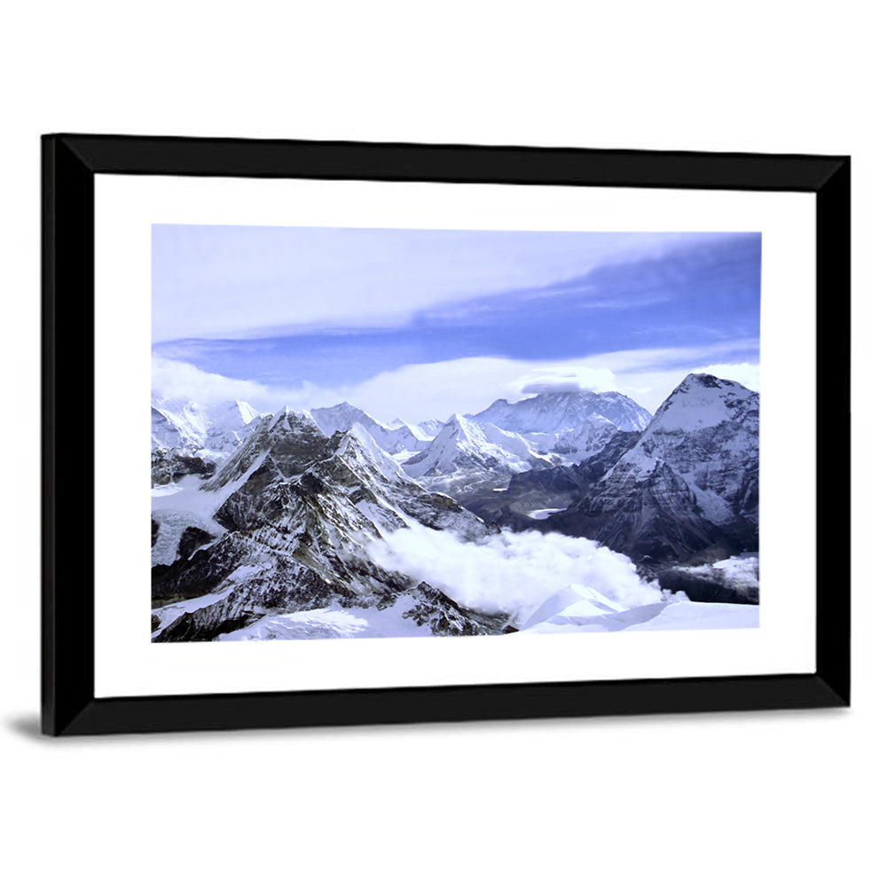Himalayan Glacier Peaks Wall Art