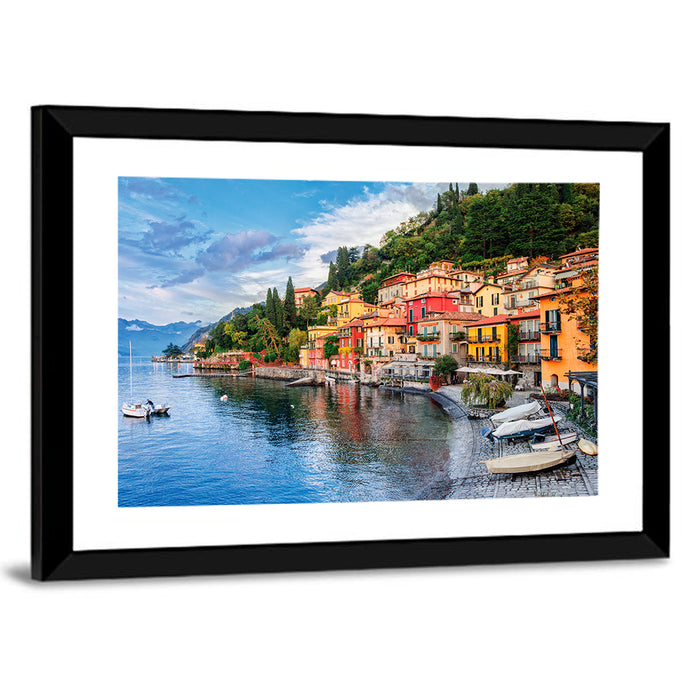 Varenna on Lake Como Wall Art as a framed print