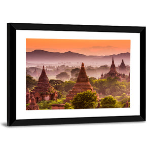 Bagan Old Temples In Myanmar Wall Art