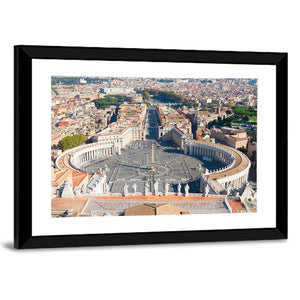 Saint Peter's Square in Vatican Wall Art