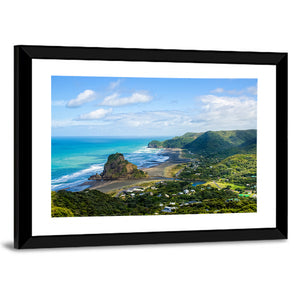 Piha Beach In Auckland Wall Art