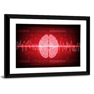 Brain Wave Concept Wall Art