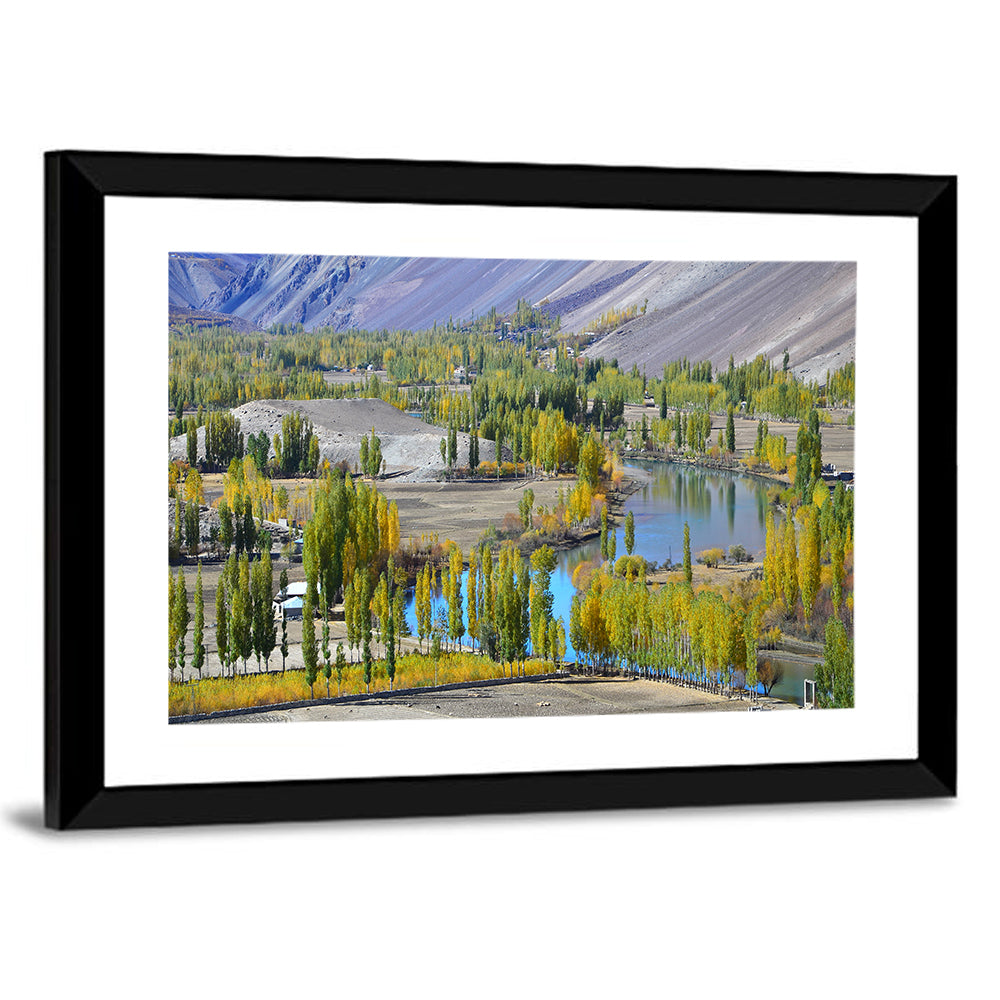 Scenic Valley Northern Pakistan Wall Art