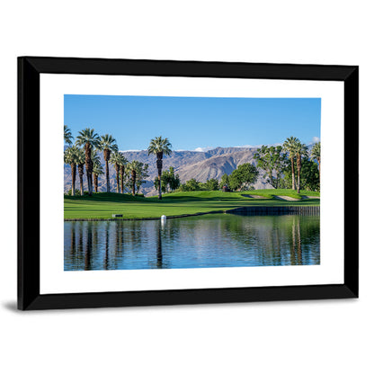 Golf Course In Palm Desert California Wall Art