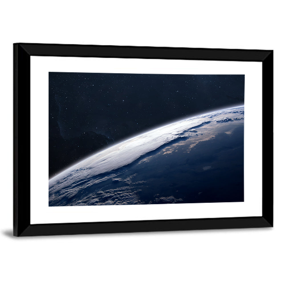 Planet Earth from Space Wall Art