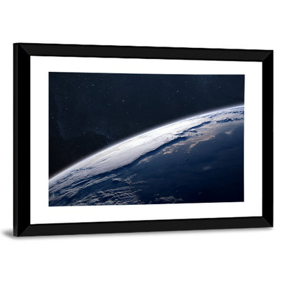 Planet Earth From Space Wall Art