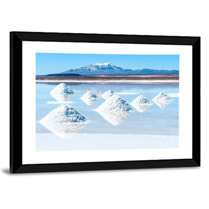 Salt Lake Uyuni In Bolivia Wall Art