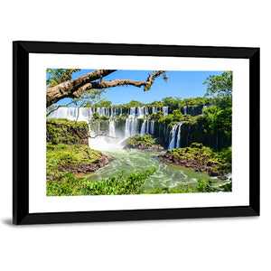 Iguazu Falls View From Argentina Wall Art