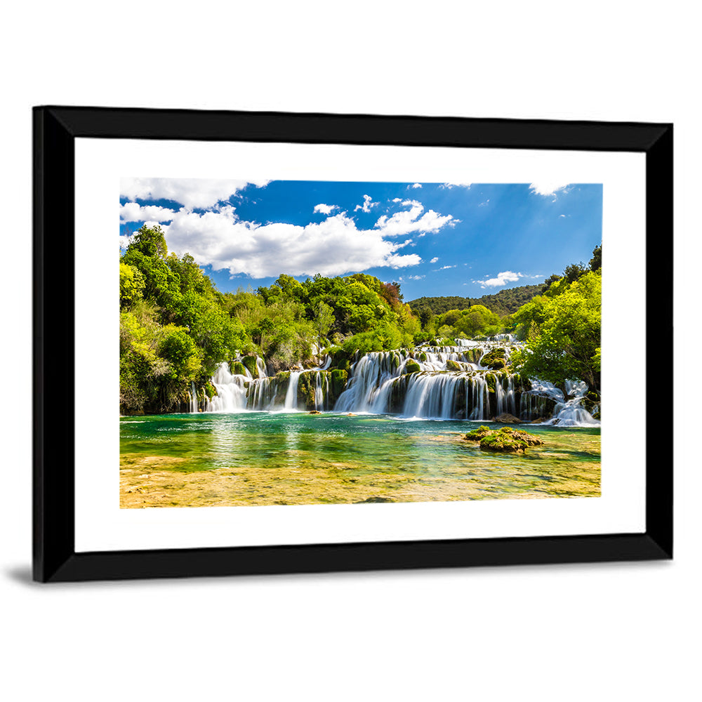 Skradinski Buk Waterfall  Wall Art