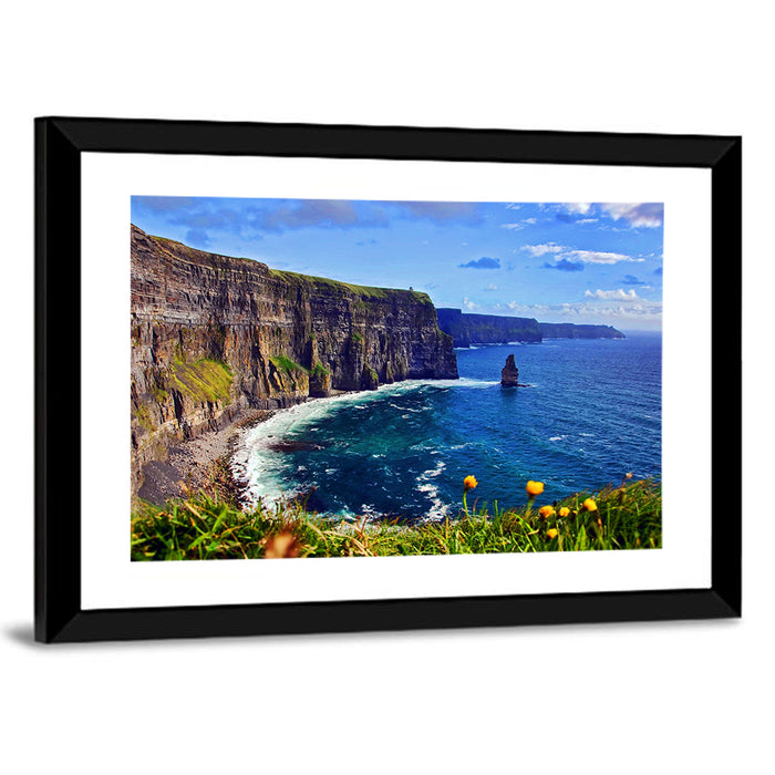 Cliffs of Moher, Lahinch Ireland Wall Art as a framed print