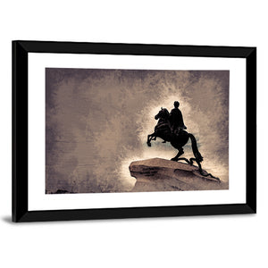 The Bronze Horseman Wall Art