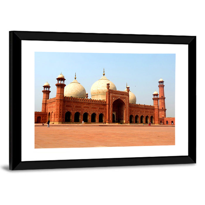 Badshahi Mosque, Lahore Wall Art as a framed print