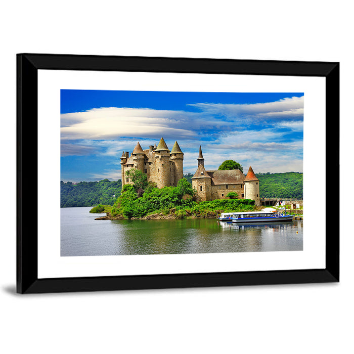 Château De La Roche Jagu, Lanleff France Wall Art as a framed print