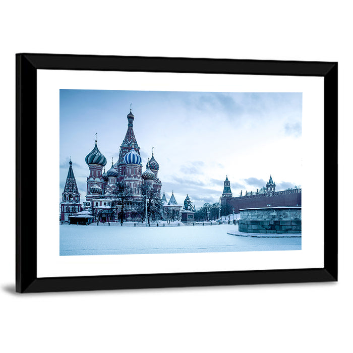 Saint Basil's Cathedral, Moscow Wall Art as a framed print
