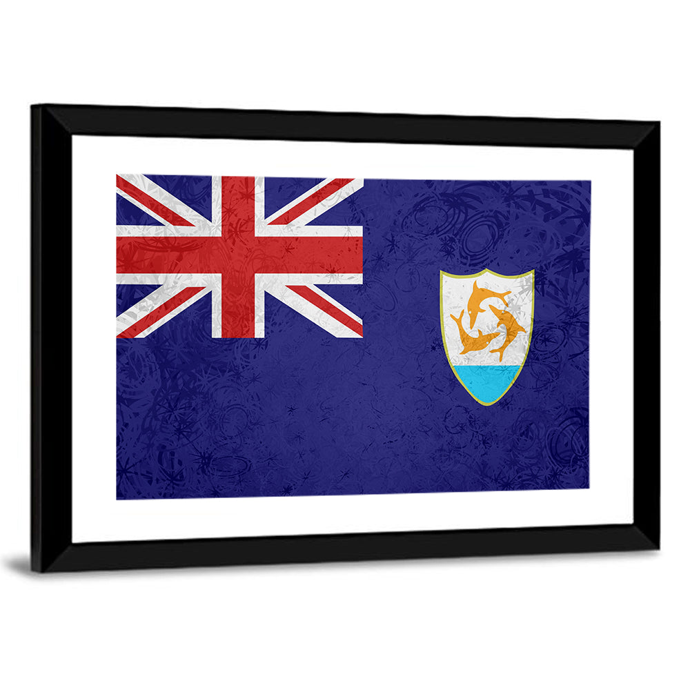 Flag Of Anguilla Wall Art