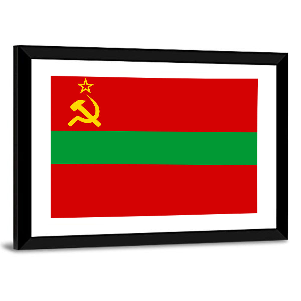 Flag of Transnistria Wall Art