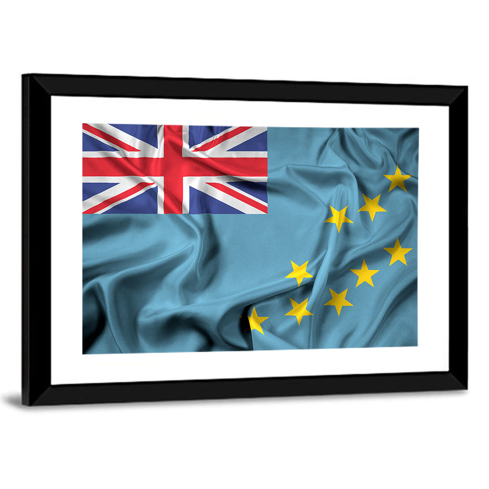 Tuvalu Flag Wall Art