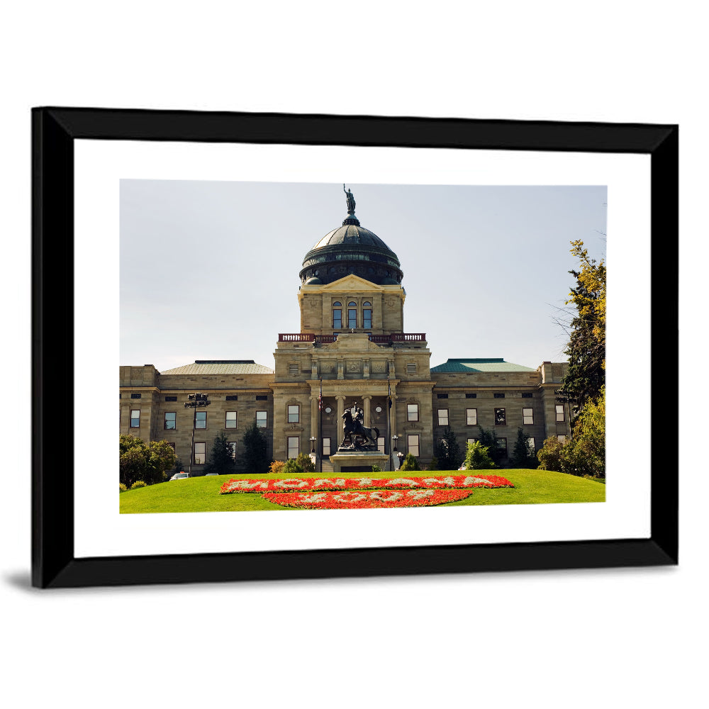 Montana State Capitol Dome Wall Art