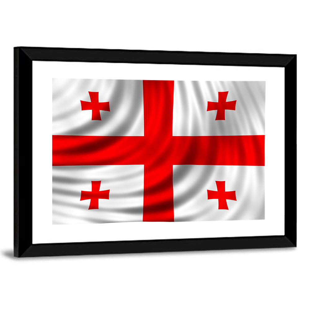 Flag of Georgia Wall Art