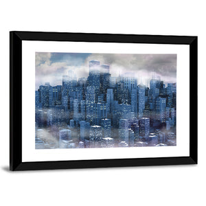 Wide City Artwork Wall Art