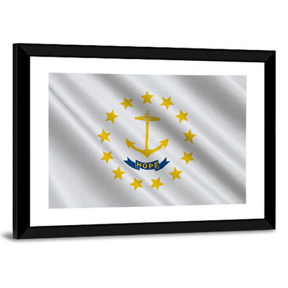 Flag Of Rhode Island Wall Art